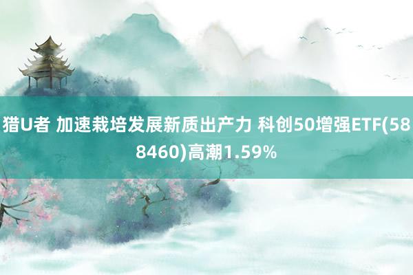 猎U者 加速栽培发展新质出产力 科创50增强ETF(588460)高潮1.59%